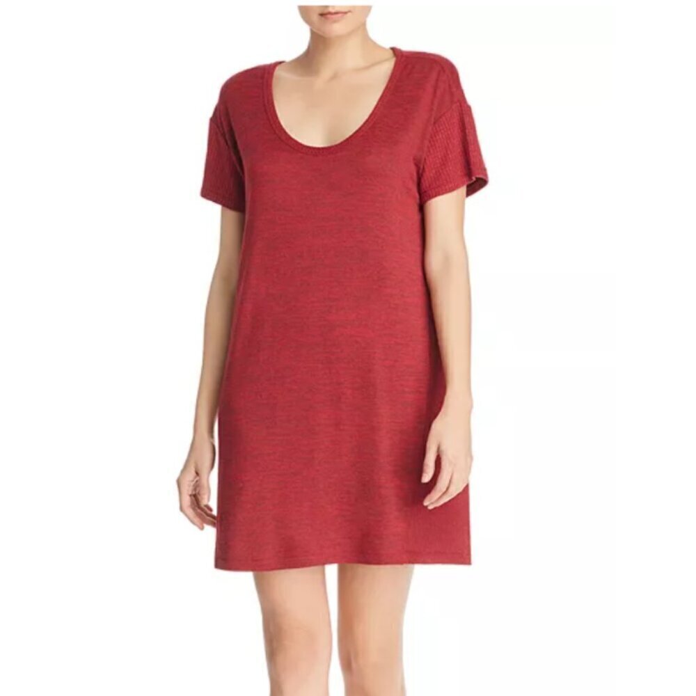 Rag & Bone Clara Mixed-Texture T-Shirt Mini Dress… - image 6